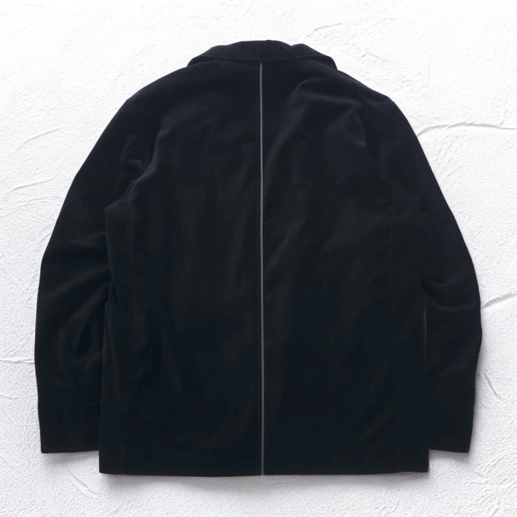 blackmeans Giacca combo COMBO JACKET Gilet Giacca sartoriale Velluto M Nero Completo Made in Japan Nuovo con etichette