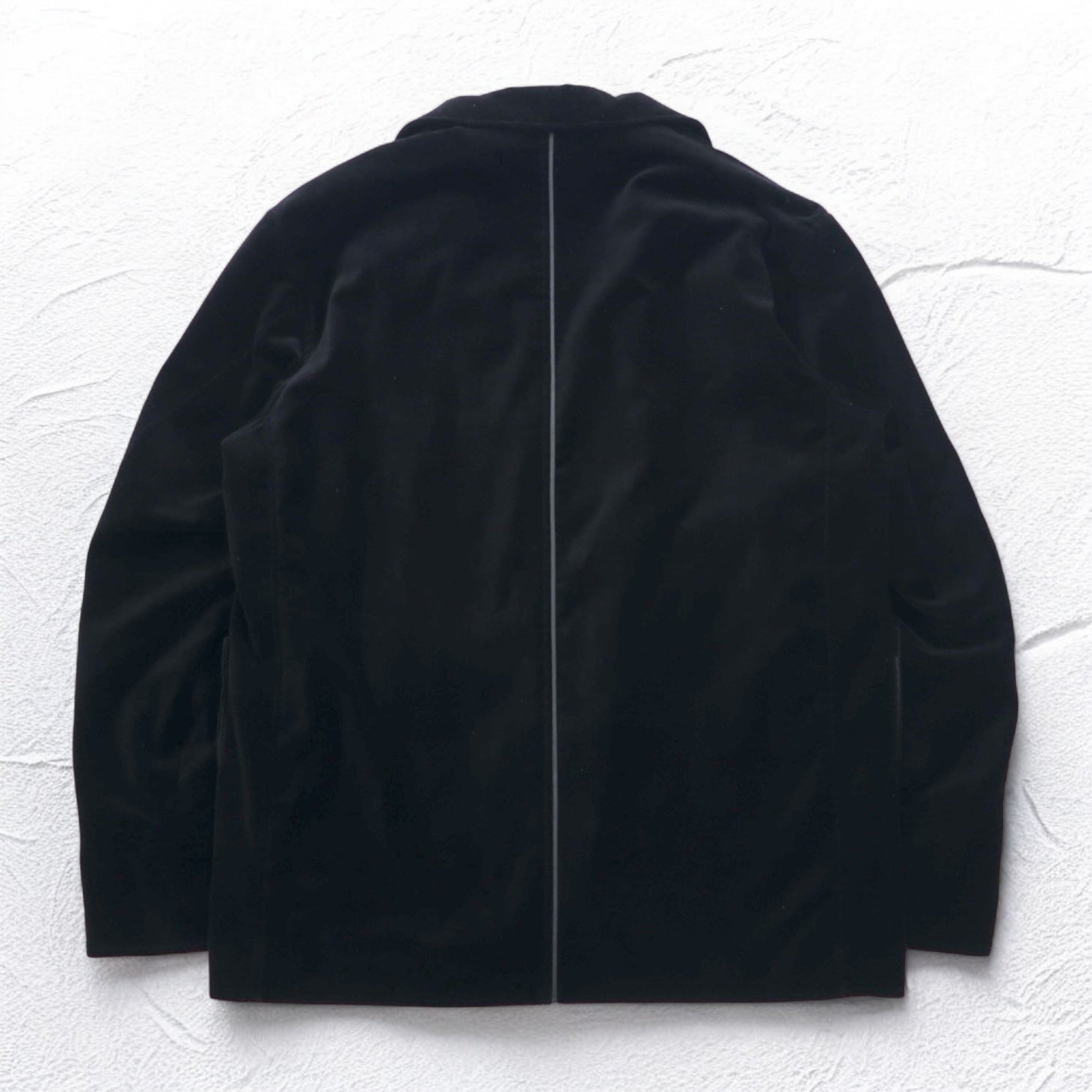 blackmeans Giacca combo COMBO JACKET Gilet Giacca sartoriale Velluto M Nero Completo Made in Japan Nuovo con etichette
