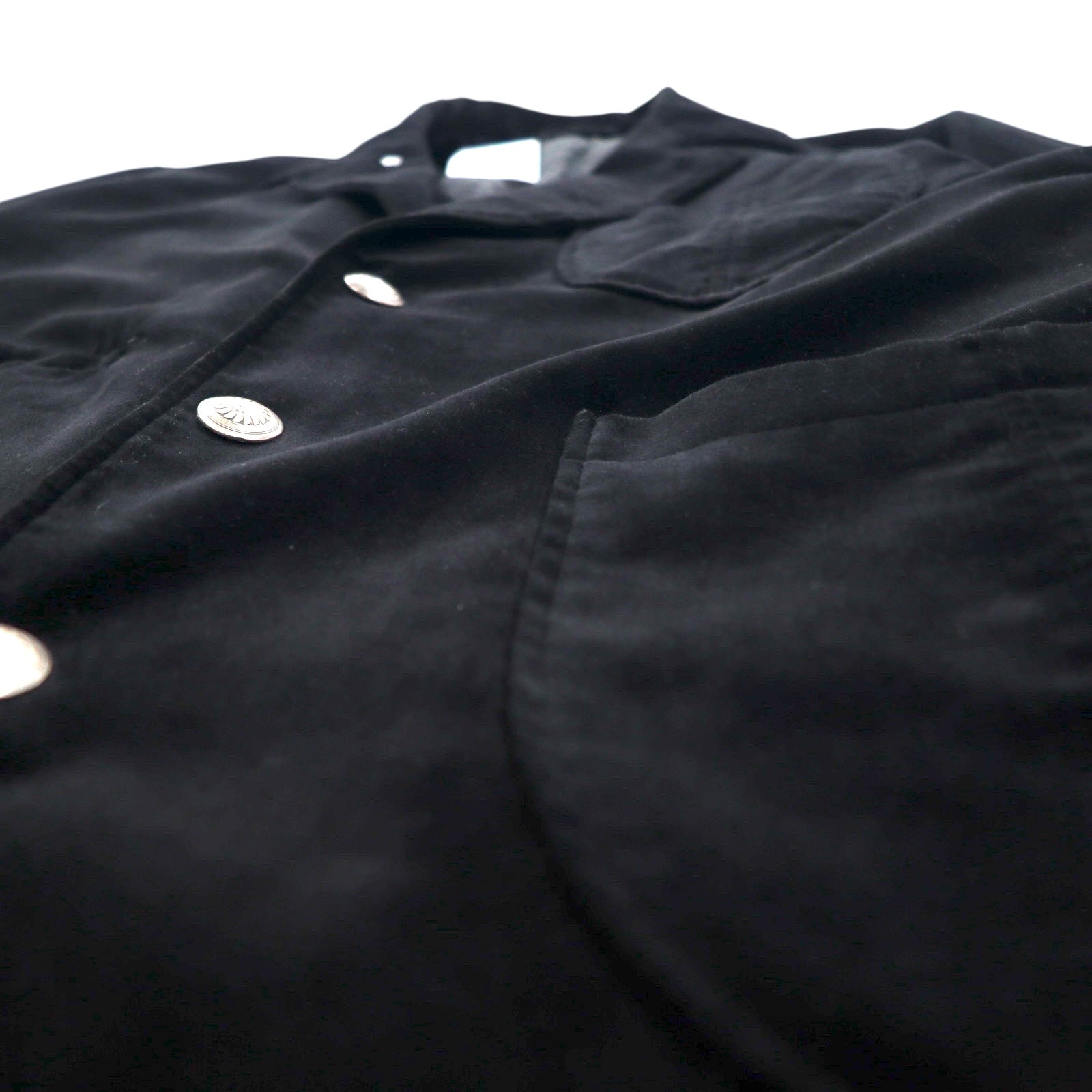 blackmeans Giacca combo COMBO JACKET Gilet Giacca sartoriale Velluto M Nero Completo Made in Japan Nuovo con etichette