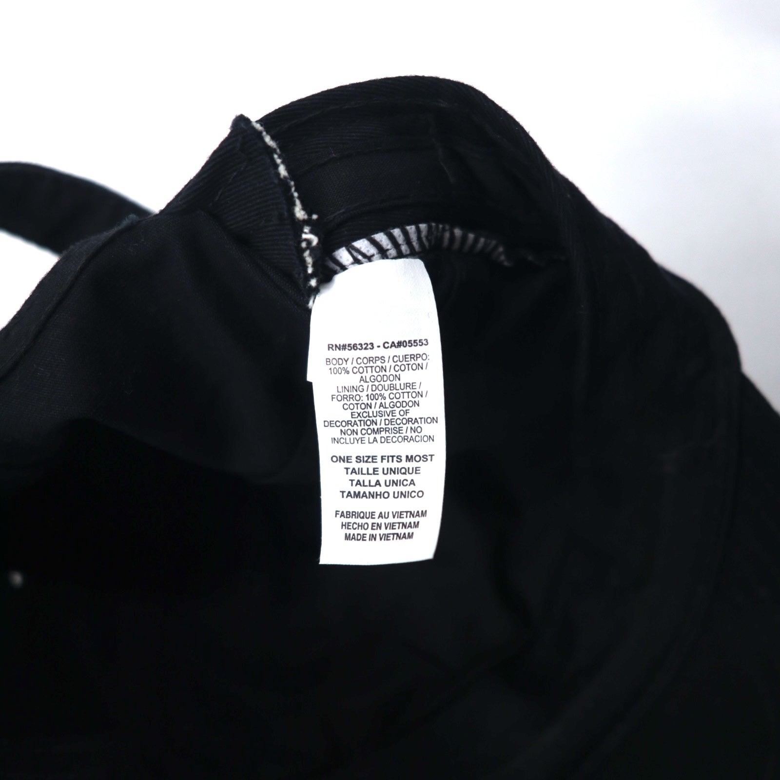 NIKE Cappellino da baseball con logo Swoosh ricamato, taglia unica, nero, cotone