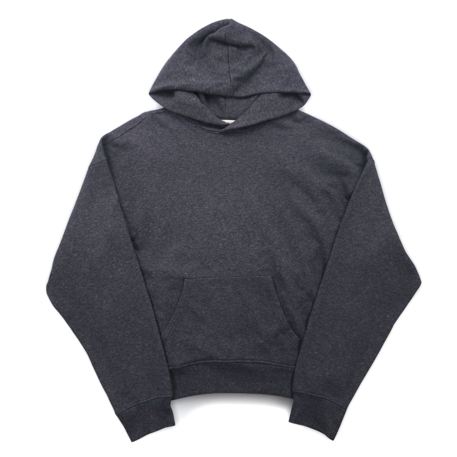 Felpa con cappuccio a pullover con spacchetti laterali mnml XL grigia tasca frontale ESSENTIAL HOODIE M2017-H137