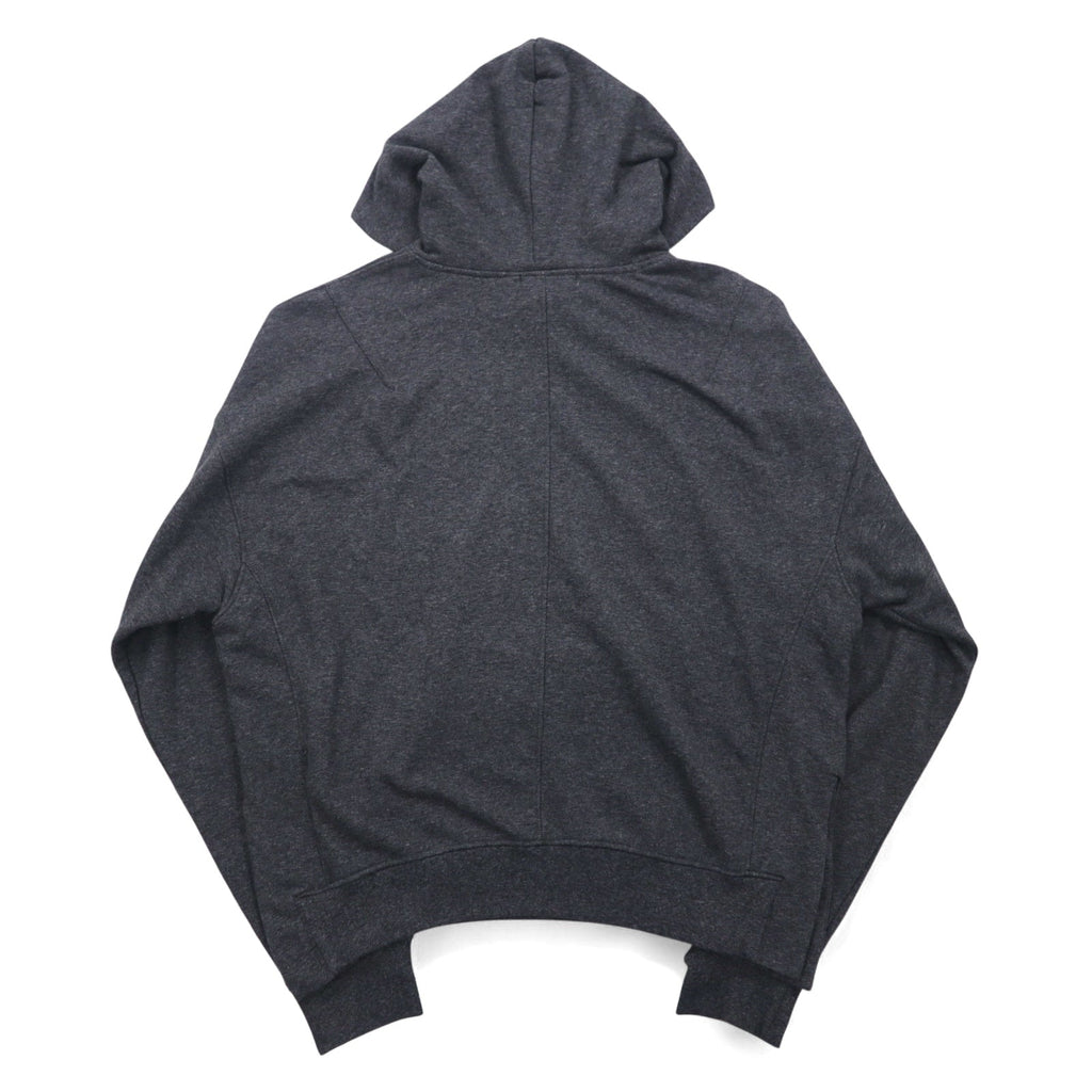 Felpa con cappuccio a pullover con spacchetti laterali mnml XL grigia tasca frontale ESSENTIAL HOODIE M2017-H137