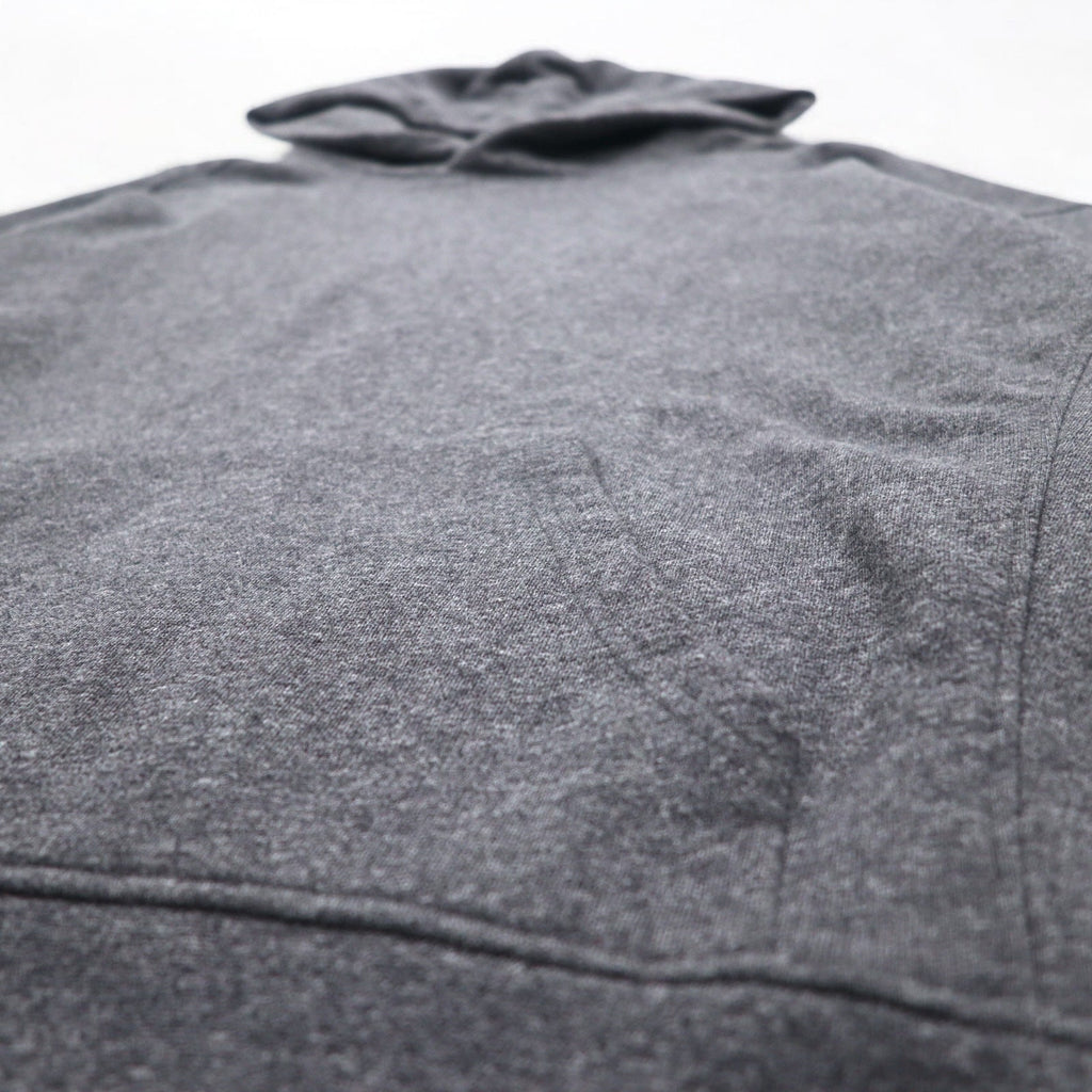 Felpa con cappuccio a pullover con spacchetti laterali mnml XL grigia tasca frontale ESSENTIAL HOODIE M2017-H137