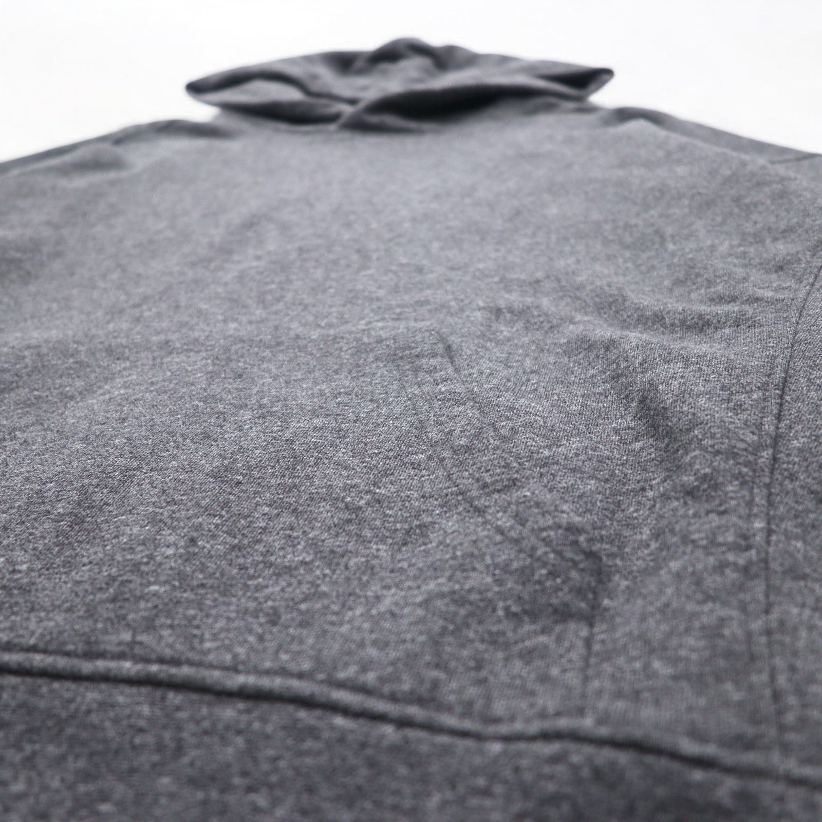 Felpa con cappuccio a pullover con spacchetti laterali mnml XL grigia tasca frontale ESSENTIAL HOODIE M2017-H137