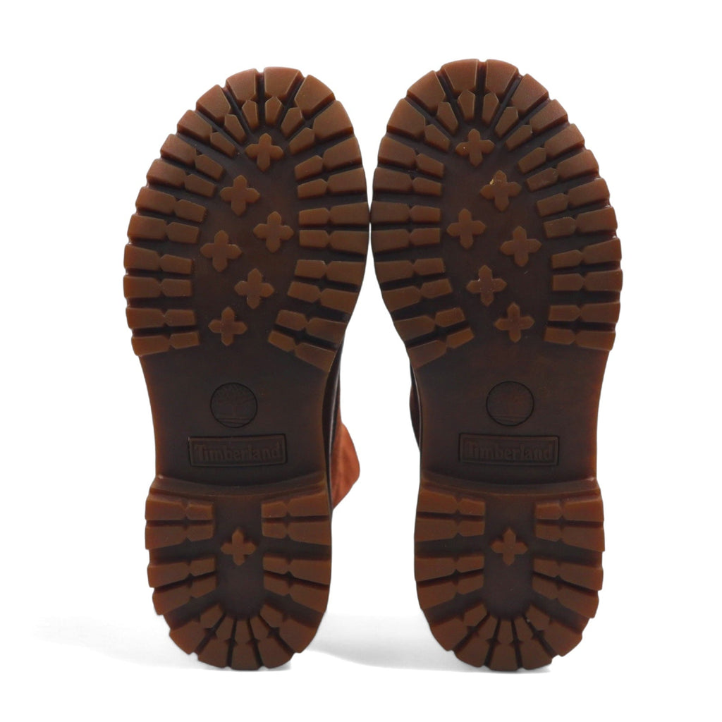 TIMBERLAND Stivali da lavoro 24.5cm Marrone Pelle Scamosciata IMPERMEABILI