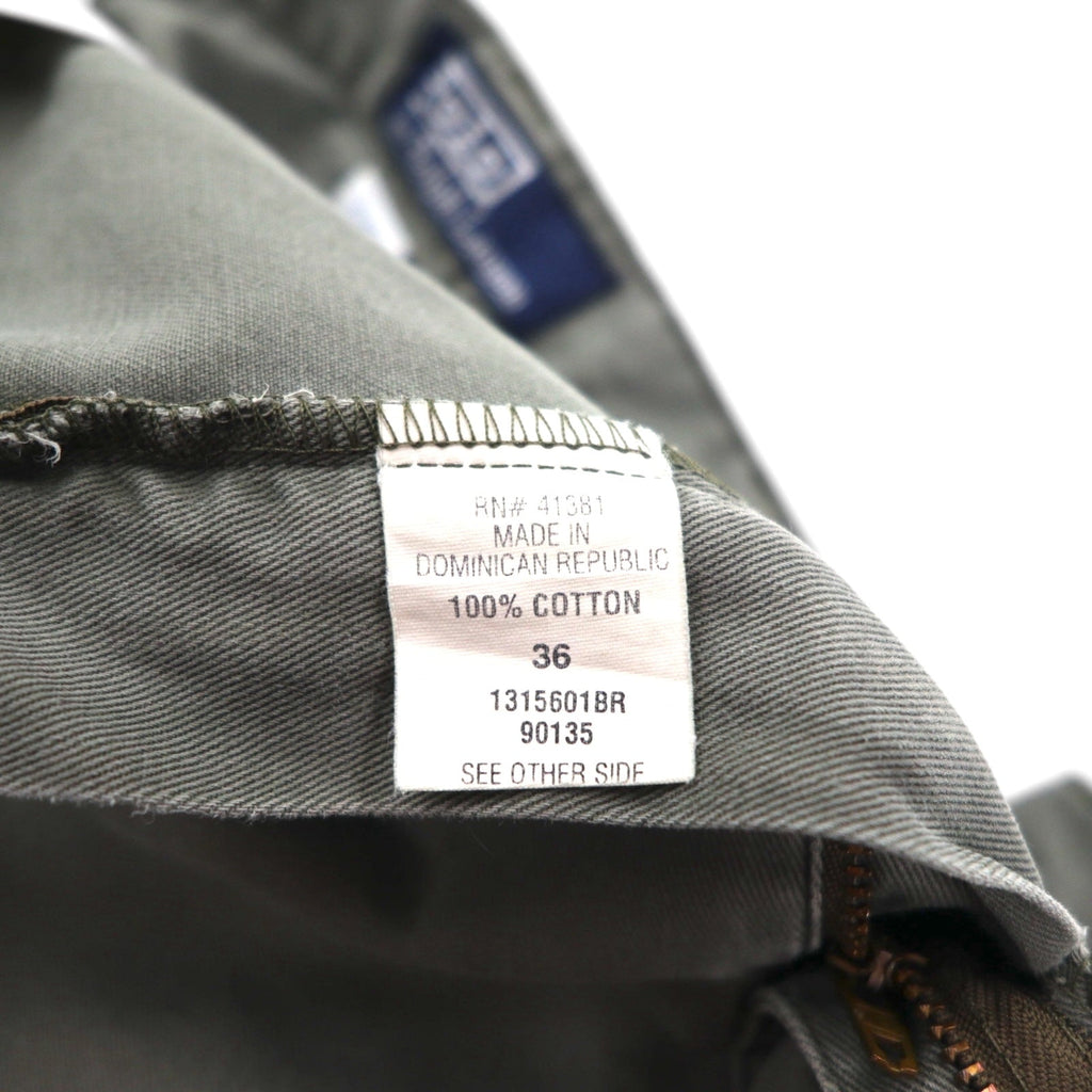 Polo by Ralph Lauren anni '90, pantaloncini larghi 2 pieghe in cotone kaki, taglia L