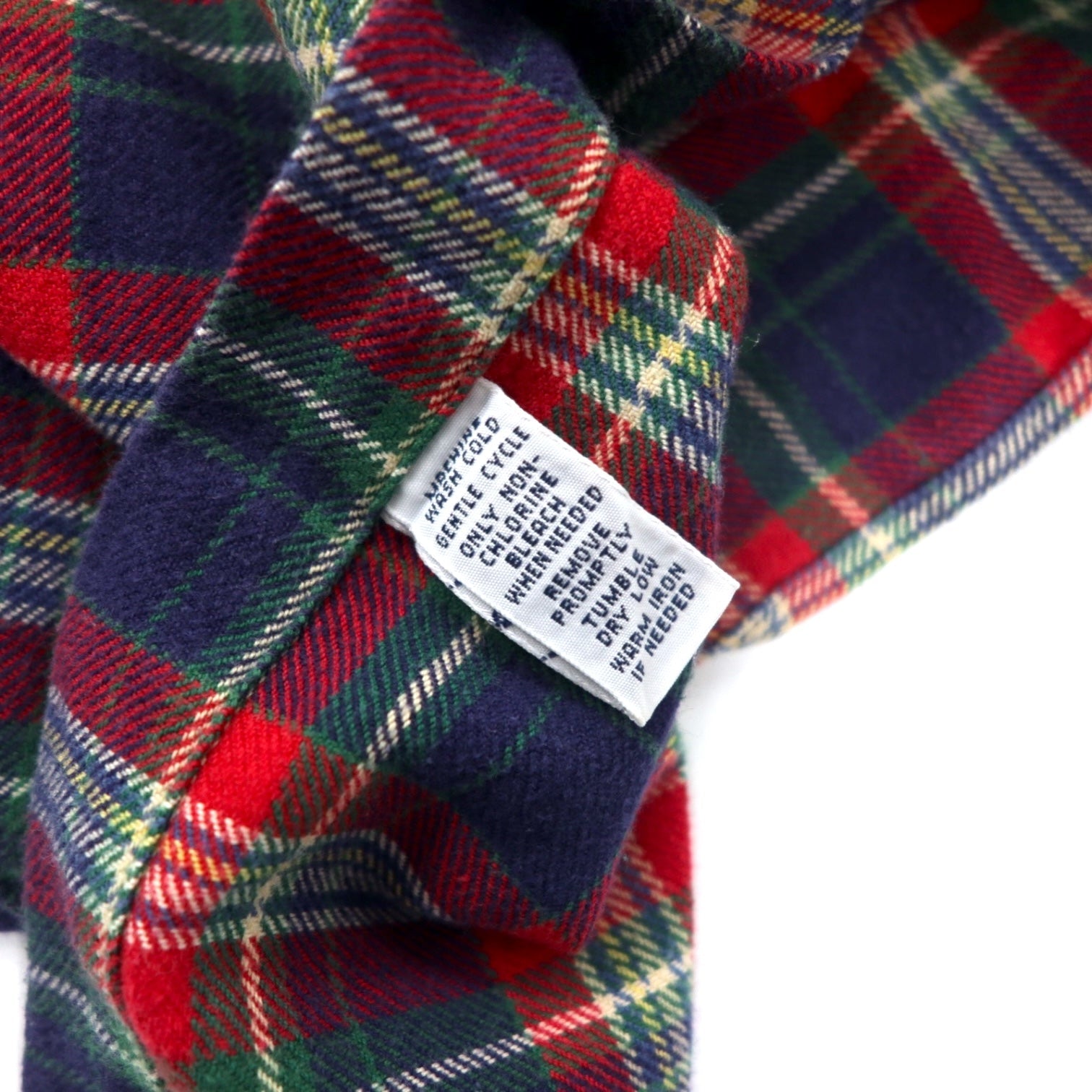 Ralph Lauren Camicia in flanella button-down XL Rosso a quadri Cotone CLASSIC FIT con ricamo piccolo pony