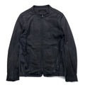 shama ダブルジップ シングル ライダースジャケット M ブラック 牛革 レザー SMNU-SR1 日本製