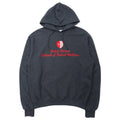 Champion ECO College Felpa con cappuccio Pullover L grigio cotone interno felpato Stony Brook School of Social Welfare taglia grande