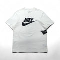 NIKE スウォッシュロゴ プリント Tシャツ XL ホワイト コットン AR5005-101 未使用品