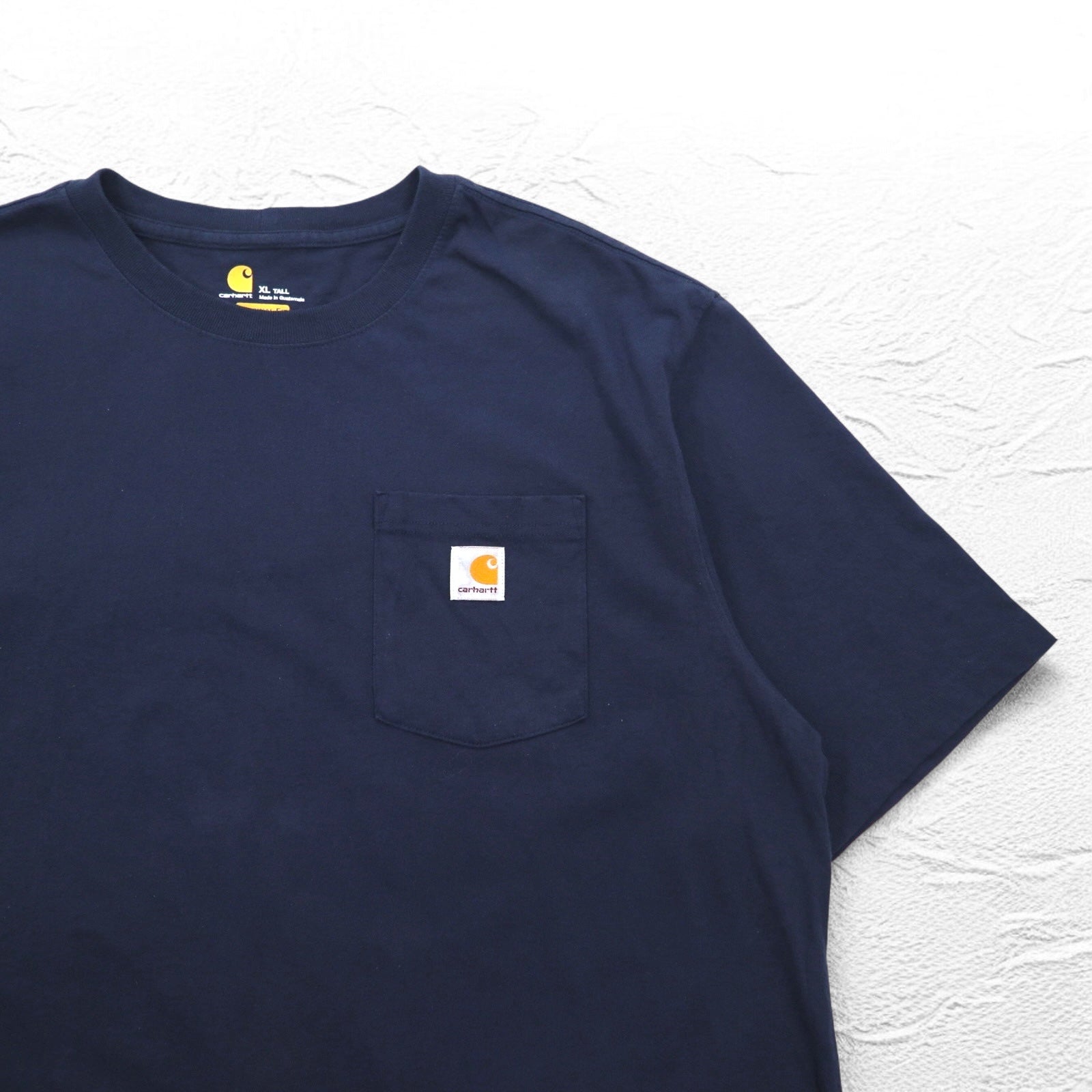 Carhartt T-Shirt Tasca Original Fit Tasca XL Blu Navy Cotone