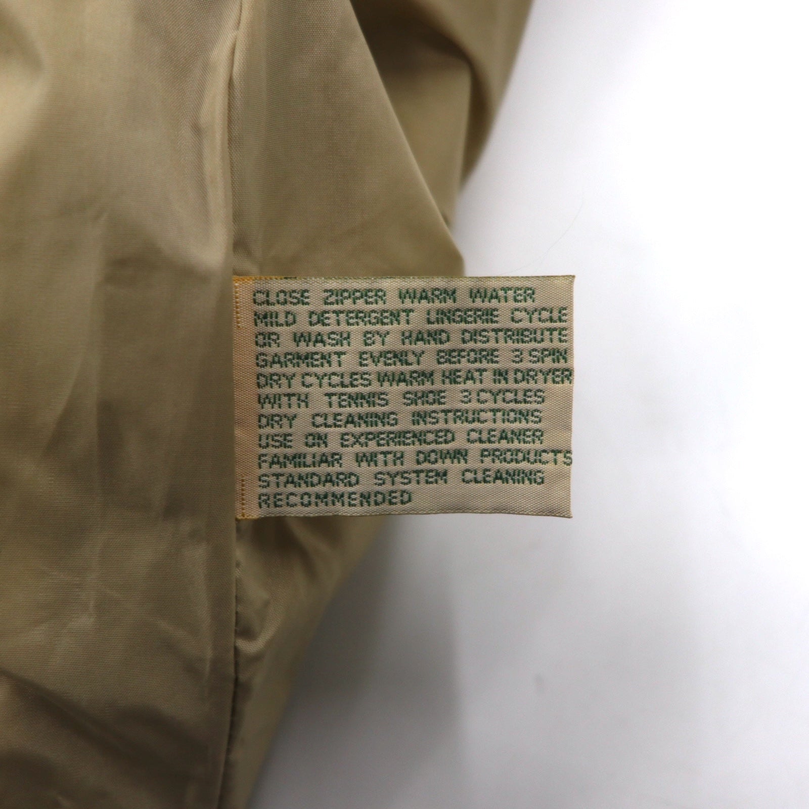 Anni '90 REDHEAD Gilet imbottito stile western L Beige Nylon