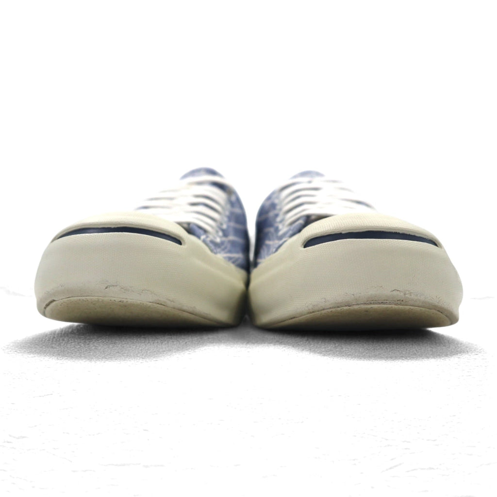 CONVERSE × PORTER ジャックパーセル Jack Purcell スニーカー 27cm ブルー ストライプ 1CJ354