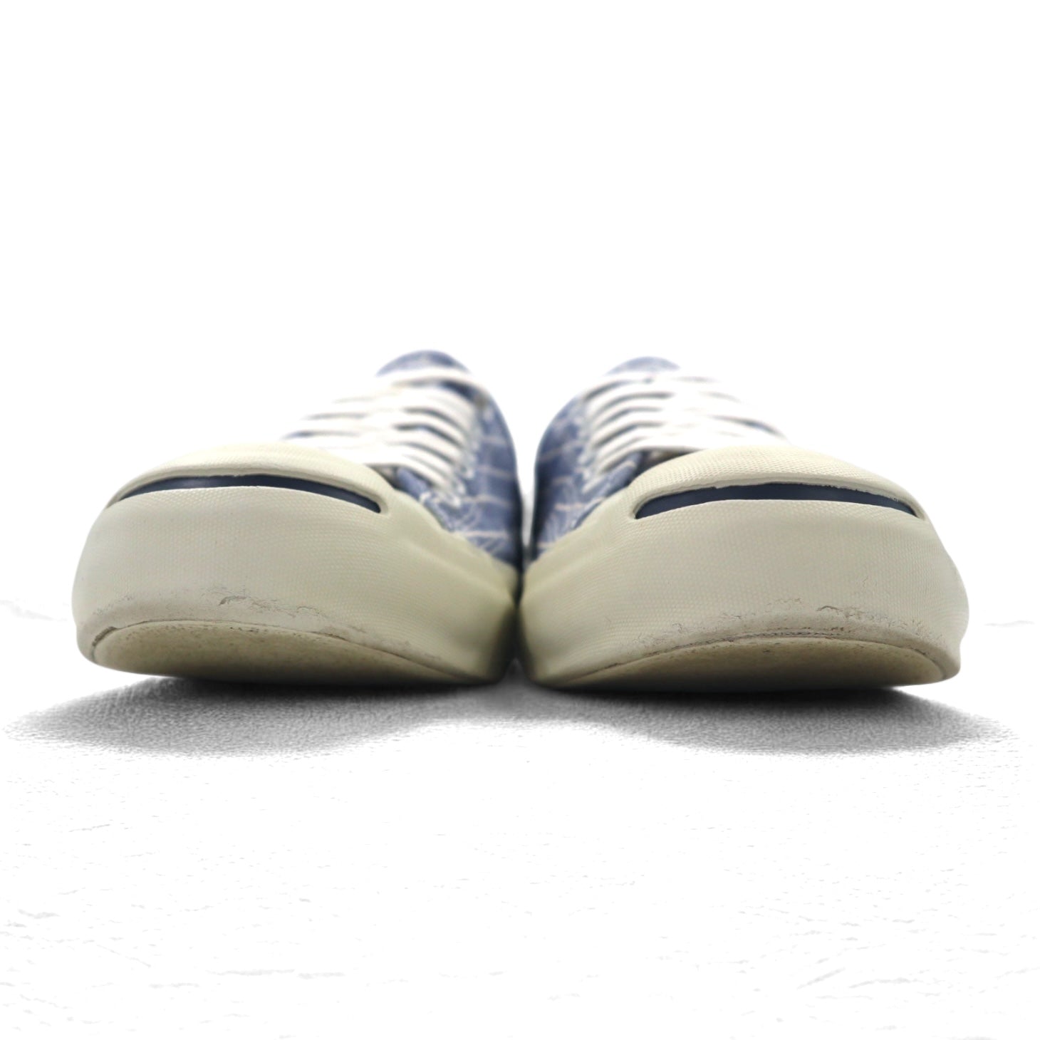 CONVERSE × PORTER ジャックパーセル Jack Purcell スニーカー 27cm ブルー ストライプ 1CJ354
