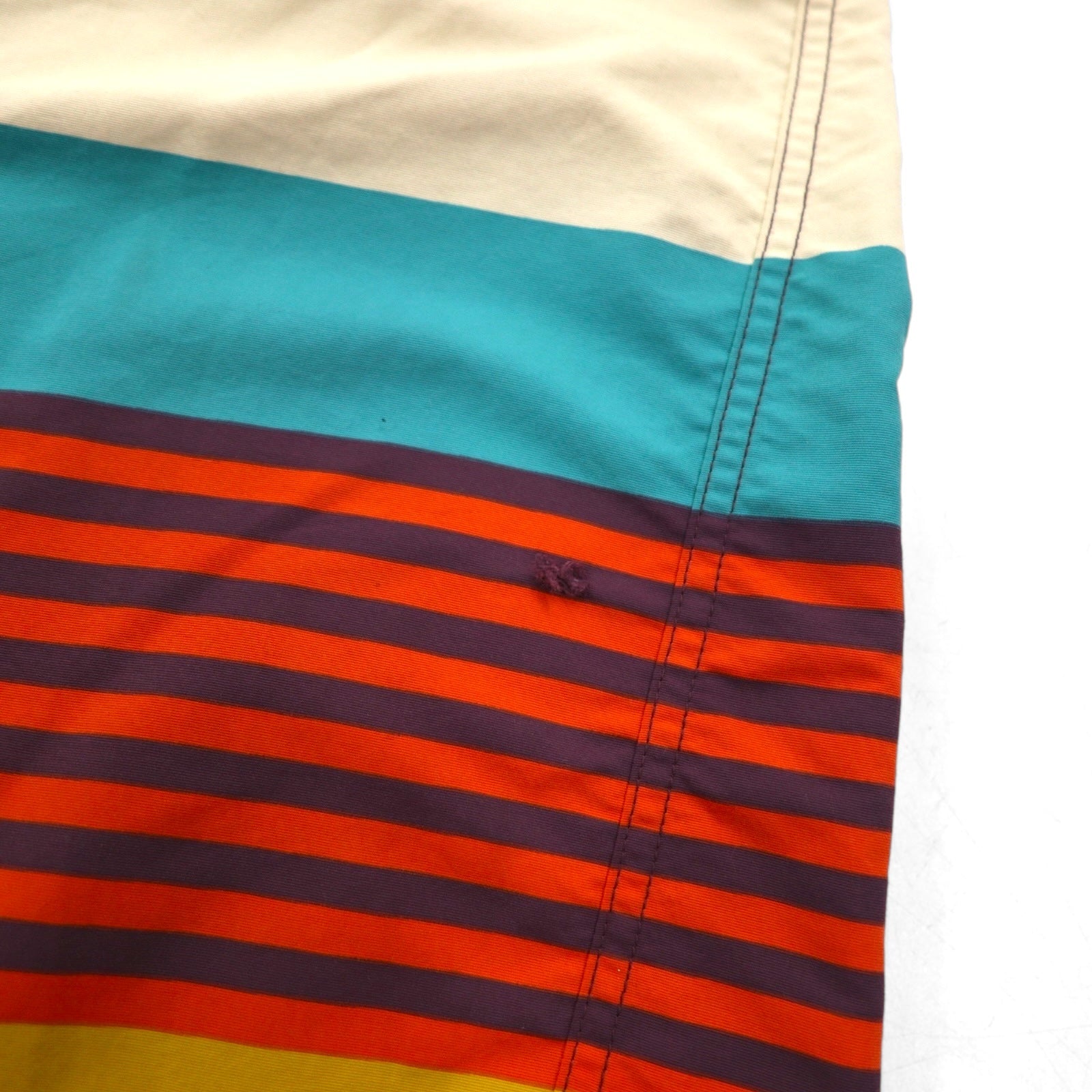 patagonia Wavefarer Board Shorts pantaloncini L multicolore a righe nylon 86557