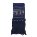 PENDLETON USA製 ノルディック バージンウール マフラー ネイビー PURE VIRGIN WOOL SHETLAND
