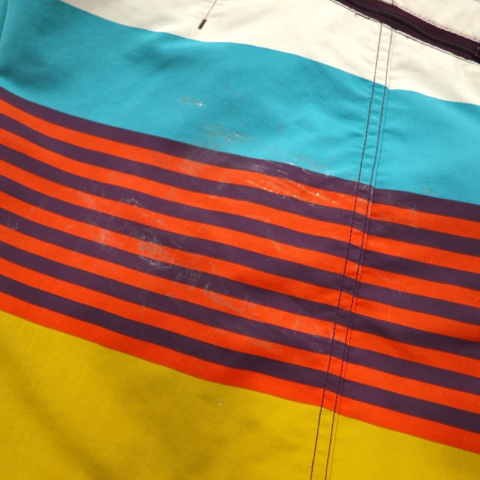 patagonia Wavefarer Board Shorts pantaloncini L multicolore a righe nylon 86557