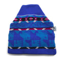 Anni '90, USA, IGLOOS, berretto in maglia con motivo nordico, beanie, blu, lana