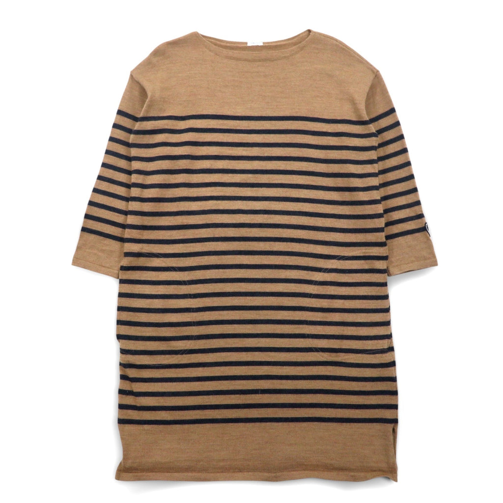 ORCIVAL Vestito in maglia FREE Marrone A righe Lana 12A-FN-001