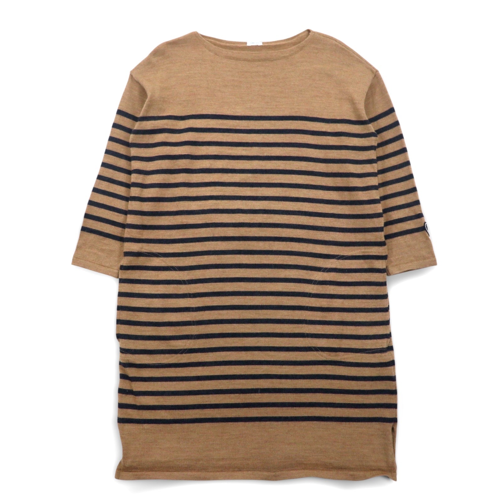 ORCIVAL Vestito in maglia FREE Marrone A righe Lana 12A-FN-001