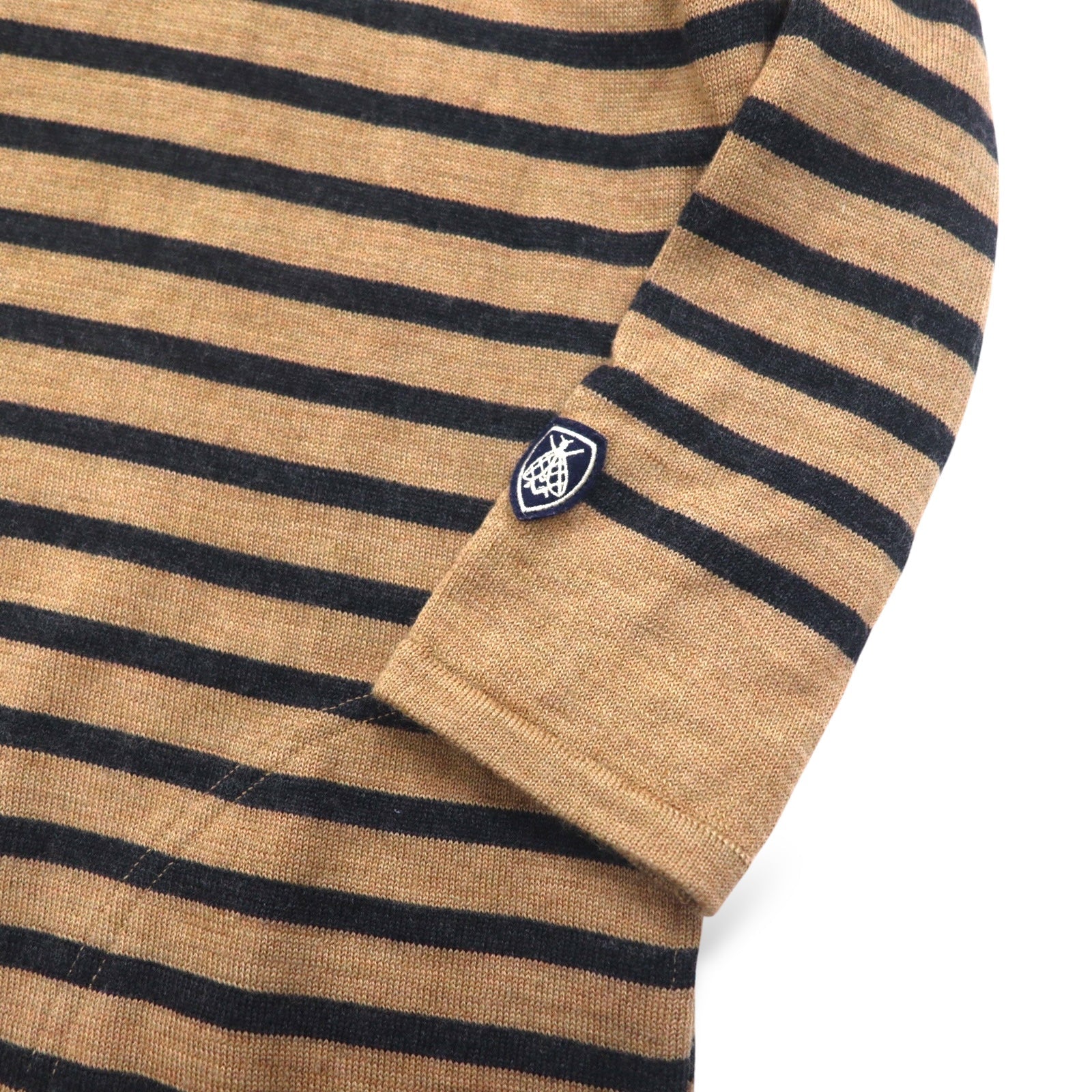 ORCIVAL Vestito in maglia FREE Marrone A righe Lana 12A-FN-001