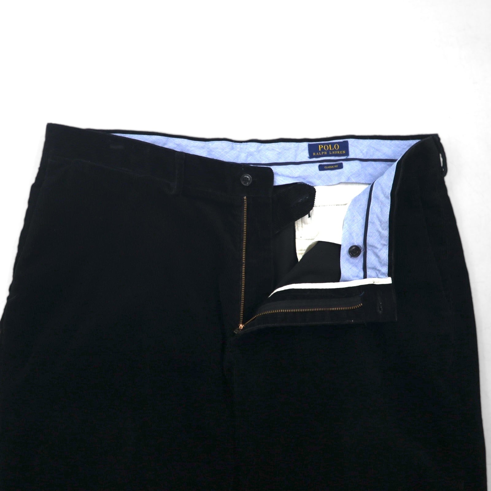 Polo Ralph Lauren コーデュロイ チノパンツ スラックス XL ブラック クラシックフィット