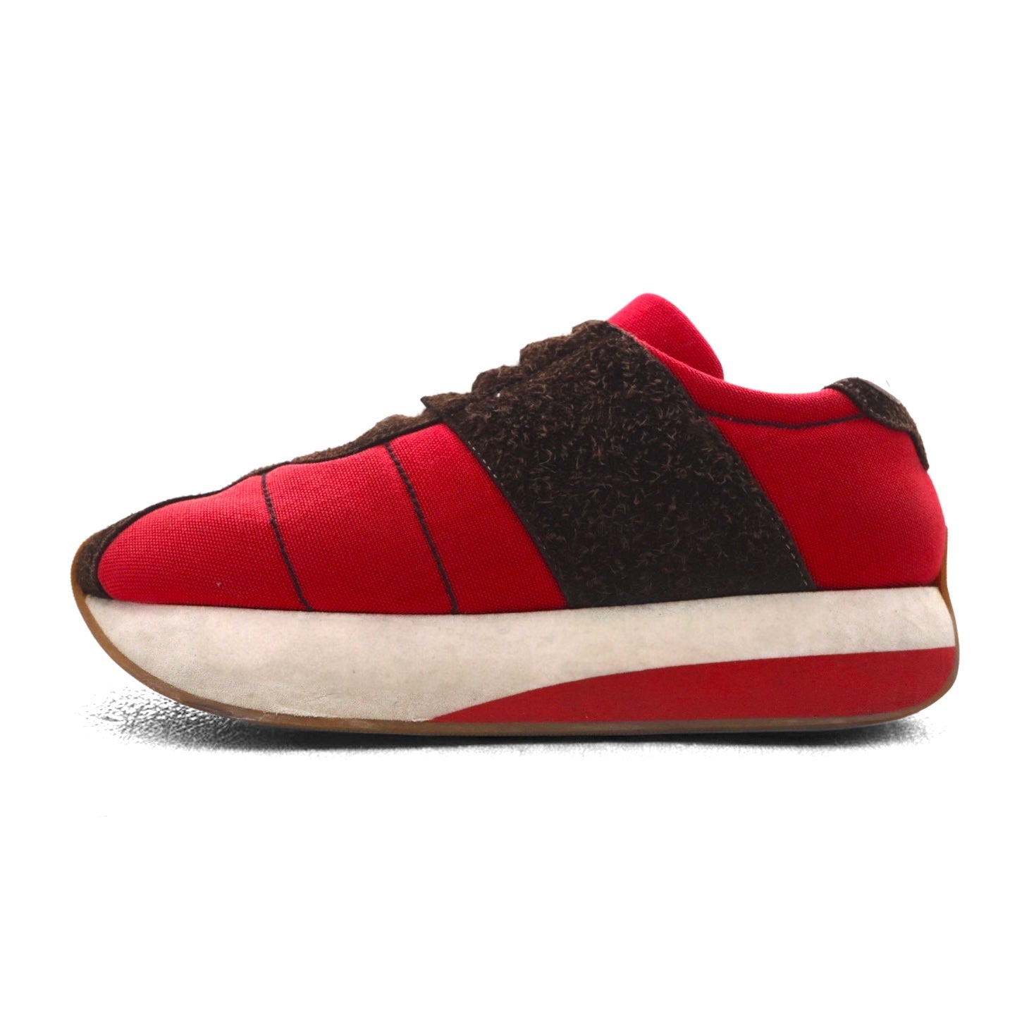MARNI Sneakers BIG FOOT 27 cm Rosso Made in Italy