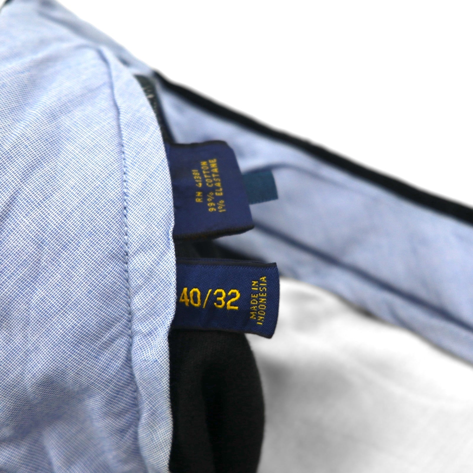 Polo Ralph Lauren コーデュロイ チノパンツ スラックス XL ブラック クラシックフィット