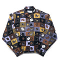 marie claire sport anni '90 swingtop blouson FREE multicolore fantasia retrò gioco made in Japan
