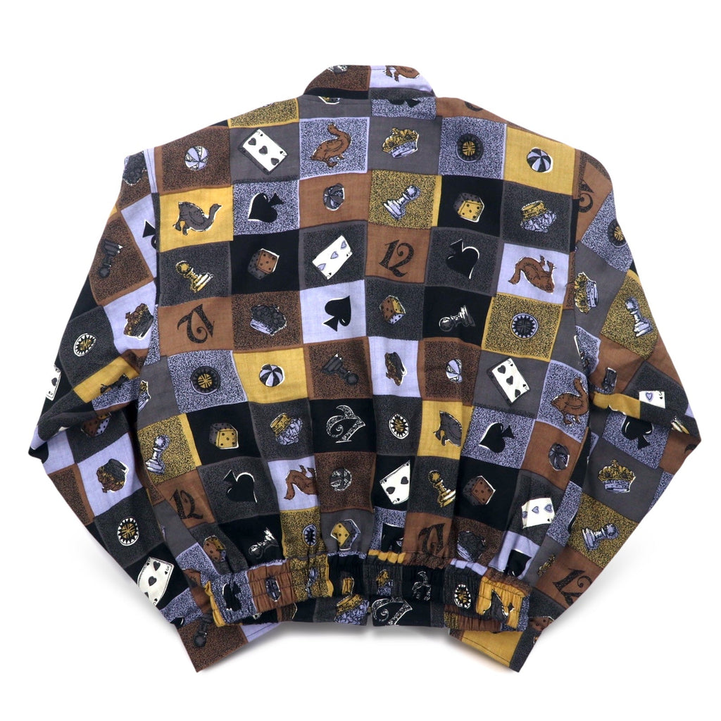marie claire sport anni '90 swingtop blouson FREE multicolore fantasia retrò gioco made in Japan