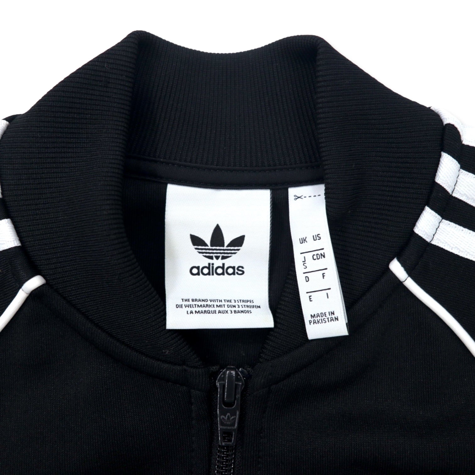 adidas originals ATP tipo 3-Stripe Track Jacket Tuta S Nera Poliestere Logo Trefoil Doppia Zip SST TT CW1256