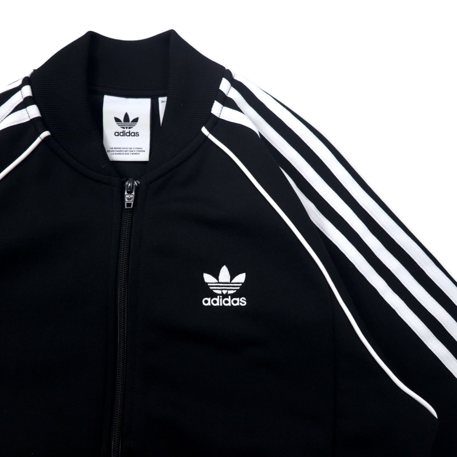 adidas originals ATP tipo 3-Stripe Track Jacket Tuta S Nera Poliestere Logo Trefoil Doppia Zip SST TT CW1256