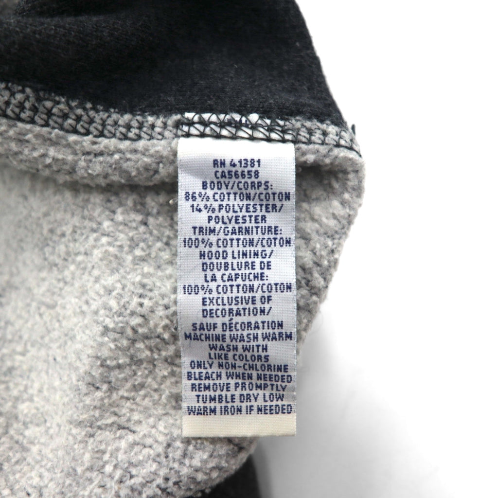 Polo Ralph Lauren リバースウィーブ ジップパーカー L チャコール グレー スモールポニー刺繡