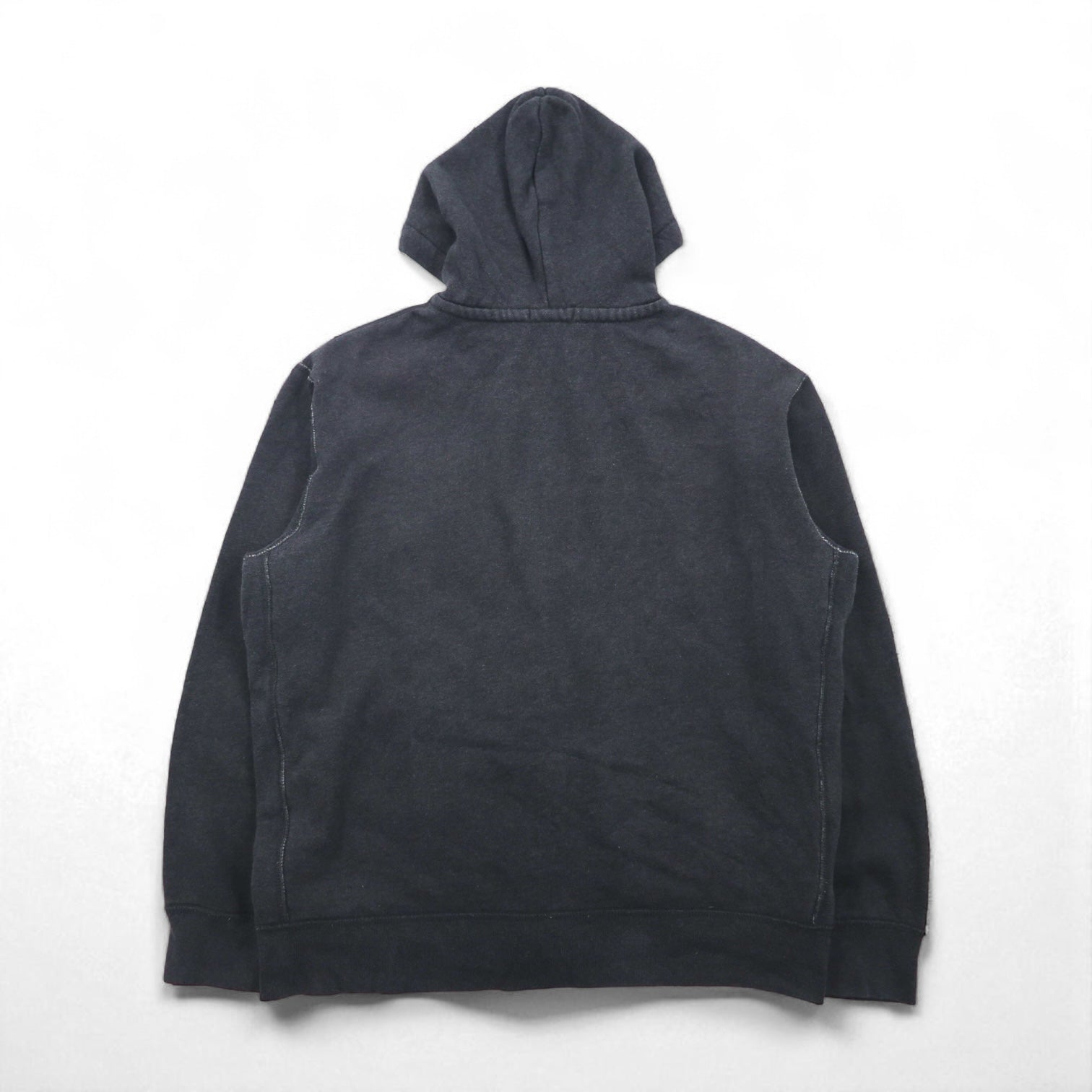 Polo Ralph Lauren リバースウィーブ ジップパーカー L チャコール グレー スモールポニー刺繡