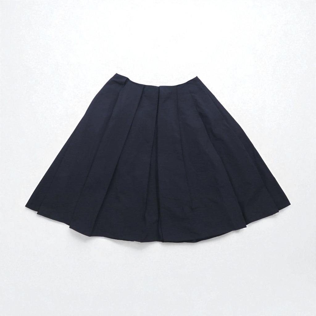 JIL SANDER NAVY Gonna svasata made in Italy S blu navy poliestere