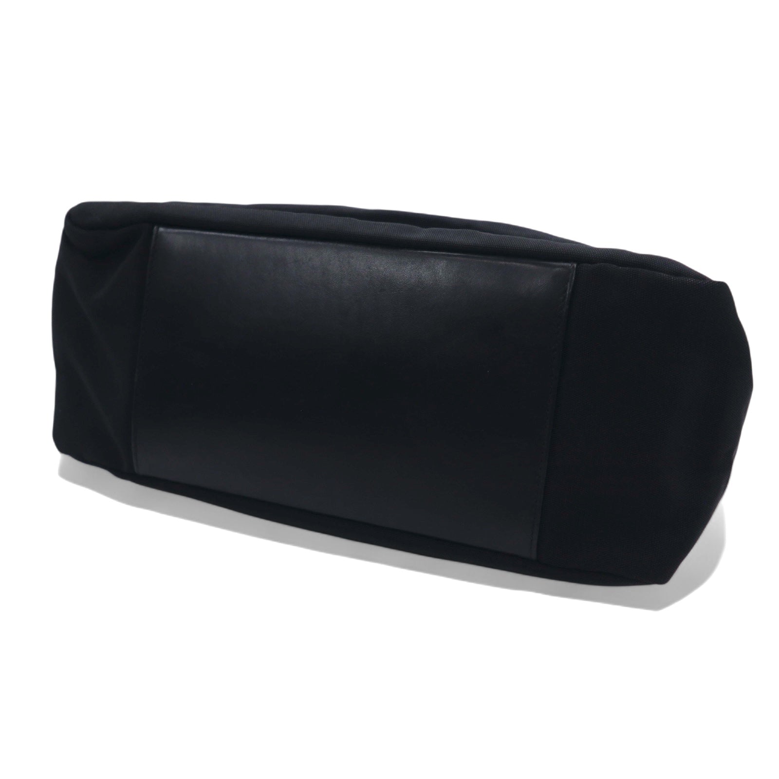 GUCCI Borsa a mano/spalla 2WAY in bambù, nylon nero, Made in Italy 000・0509 002058
