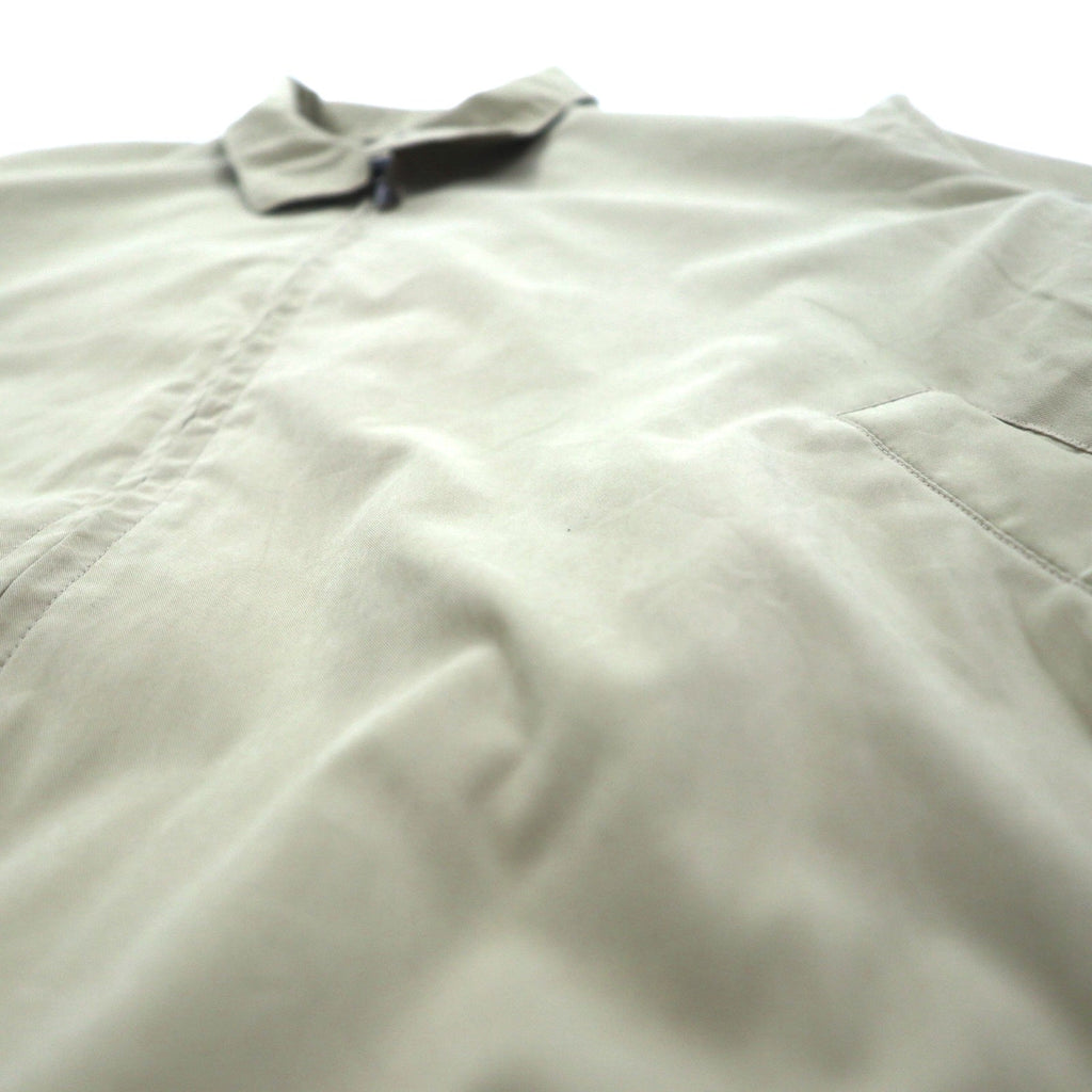 LONDON FOG Giacca Harrington in pelle di pesca XL beige idrorepellente