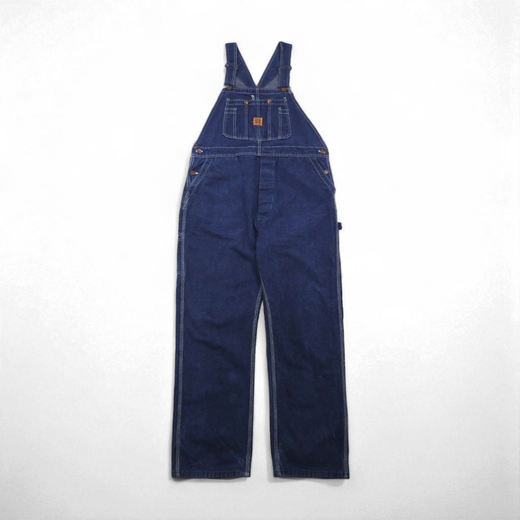BIG BEN by wrangler 80年代 USA製 ヴィンテージ デニム オーバーオール XL インディゴ 6B10DN0