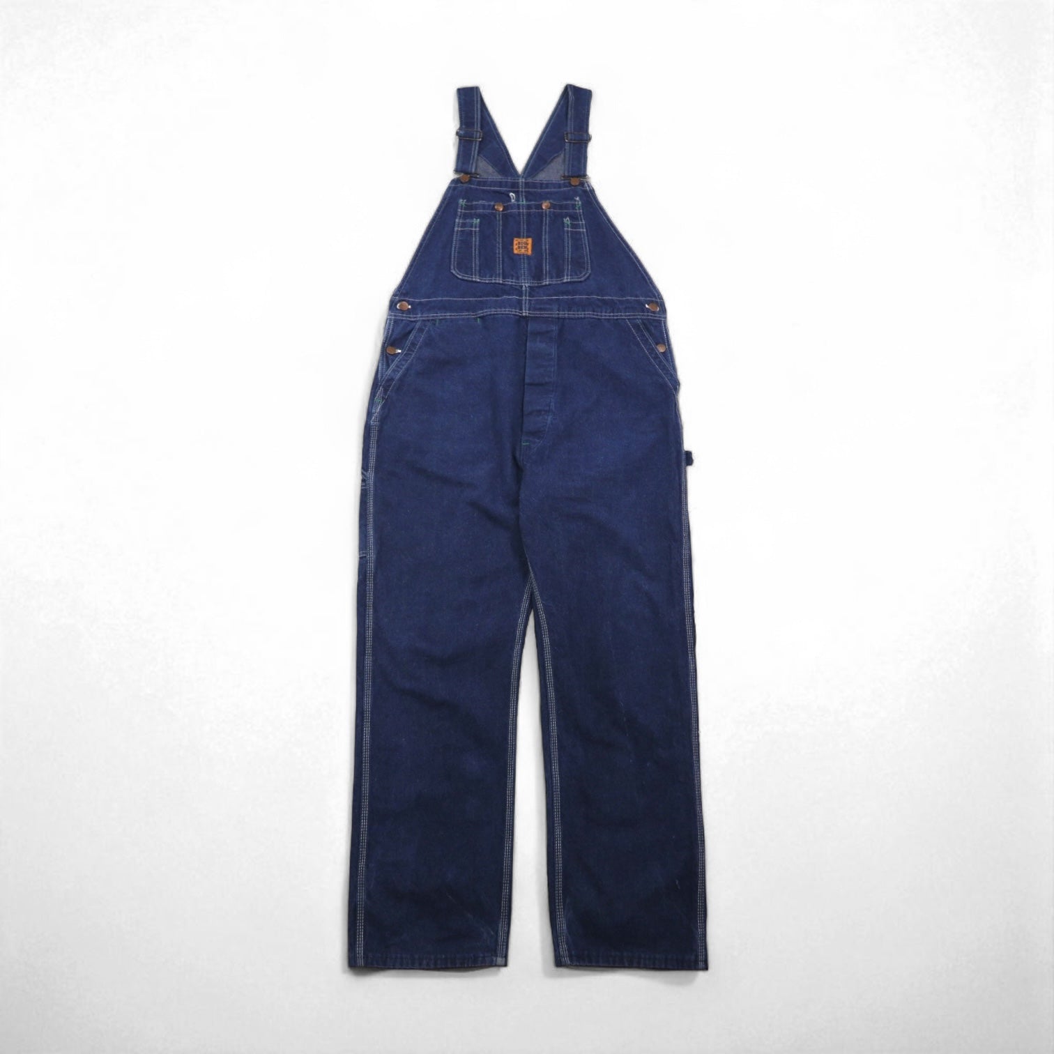 BIG BEN by wrangler 80年代 USA製 ヴィンテージ デニム オーバーオール XL インディゴ 6B10DN0
