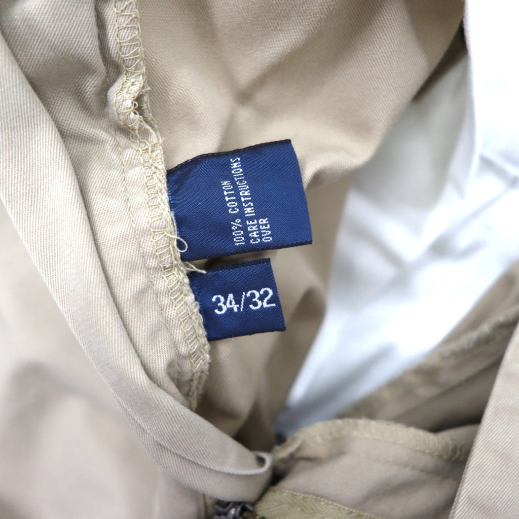Polo by Ralph Lauren Pantaloni chino 34 beige cotone