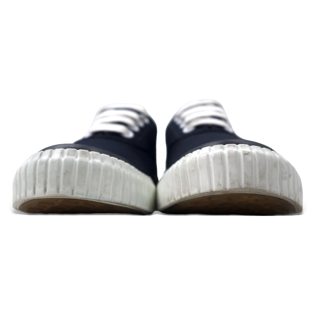 Julien David Sneakers Basse 26cm Blu Scuro Cotone Made in Japan