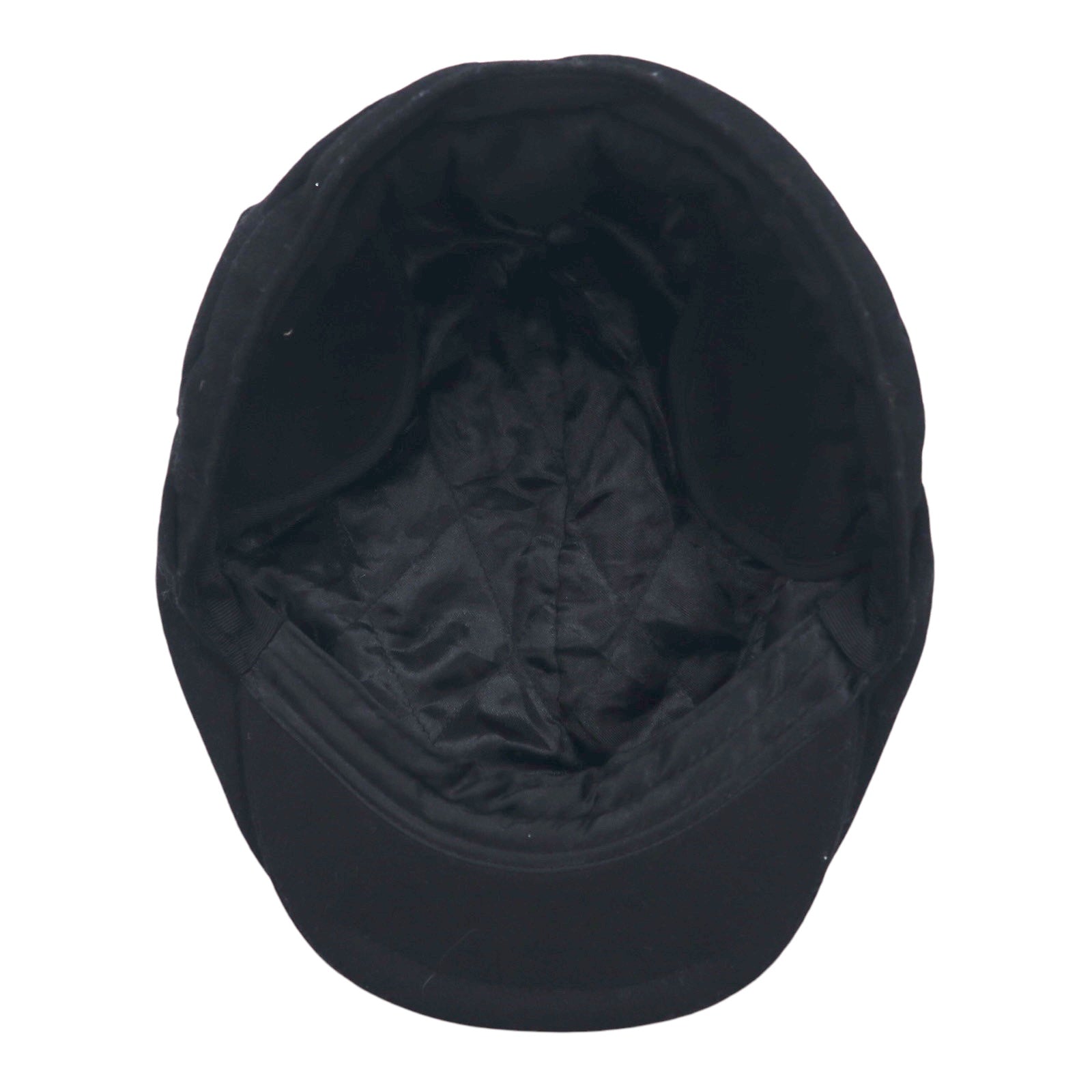 DOCKERS (Levi's) Berretto piatto con paraorecchie L/XL Nero Lana Paraorecchie