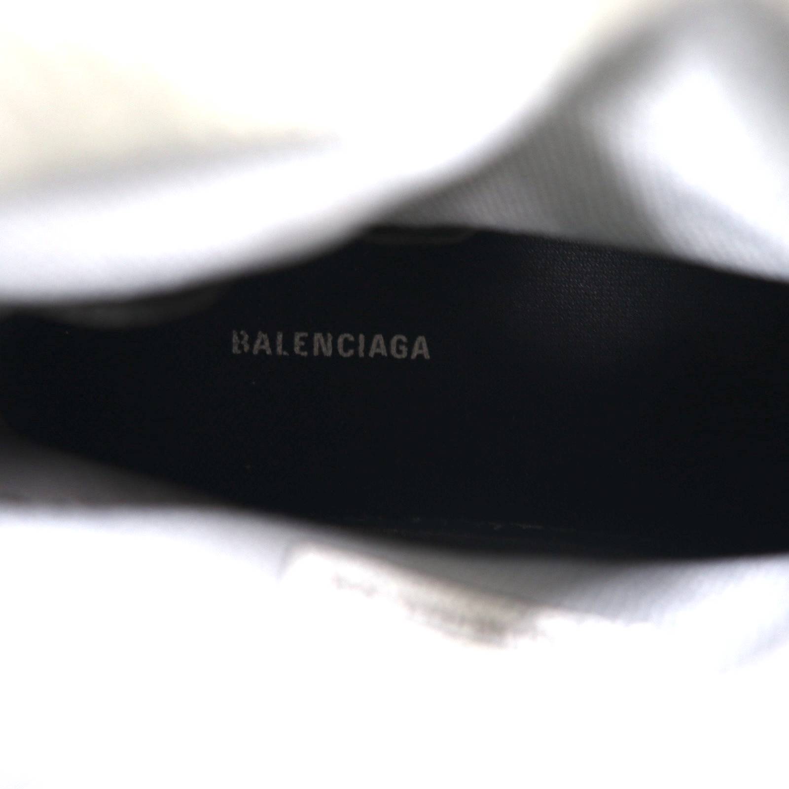BALENCIAGA Speed Trainer Riflettenti Sneakers 27cm Grigio Calzino 512527