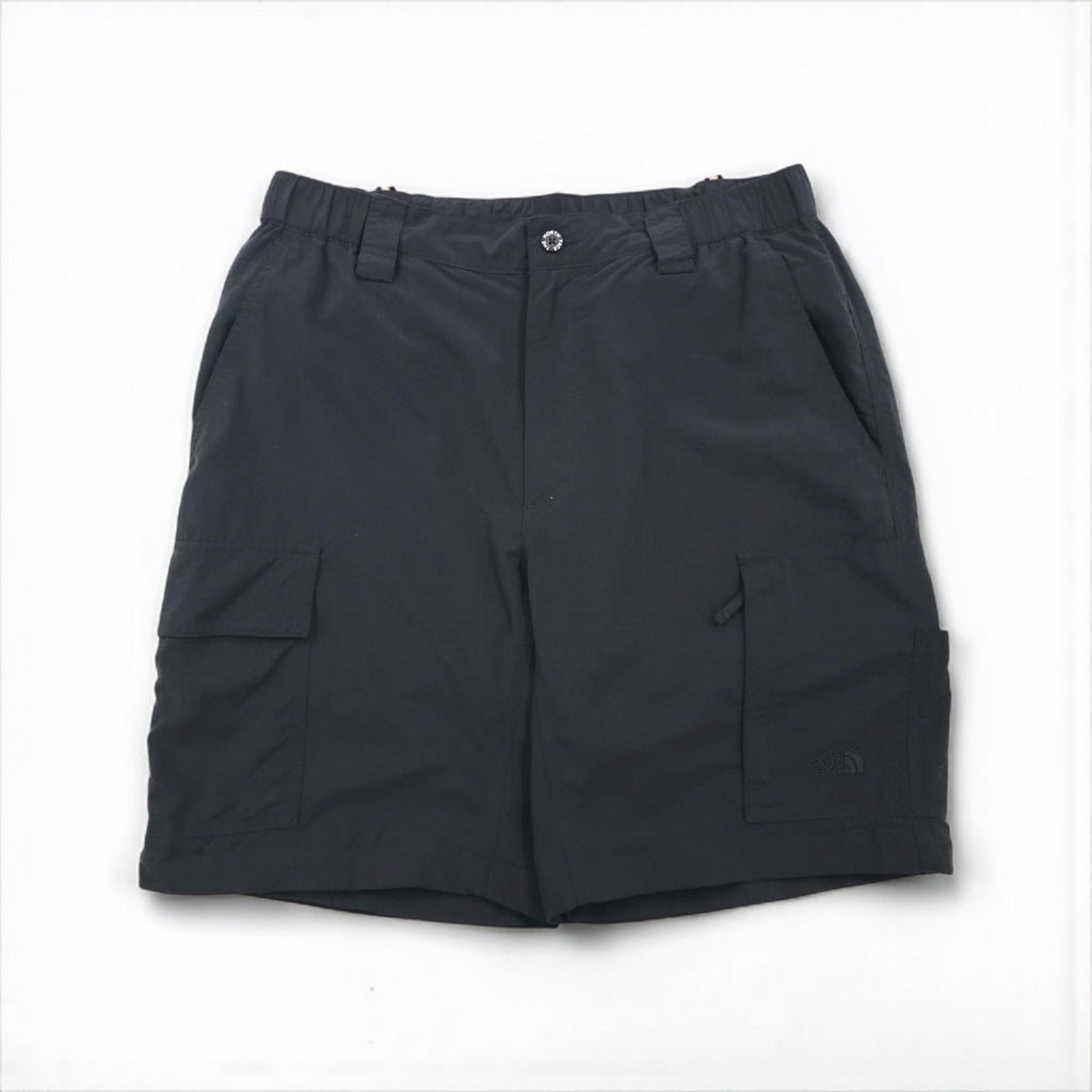 THE NORTH FACE コンバーチブル 2WAY アウトドア カーゴパンツ ショートパンツ M グレー ナイロン US規格
