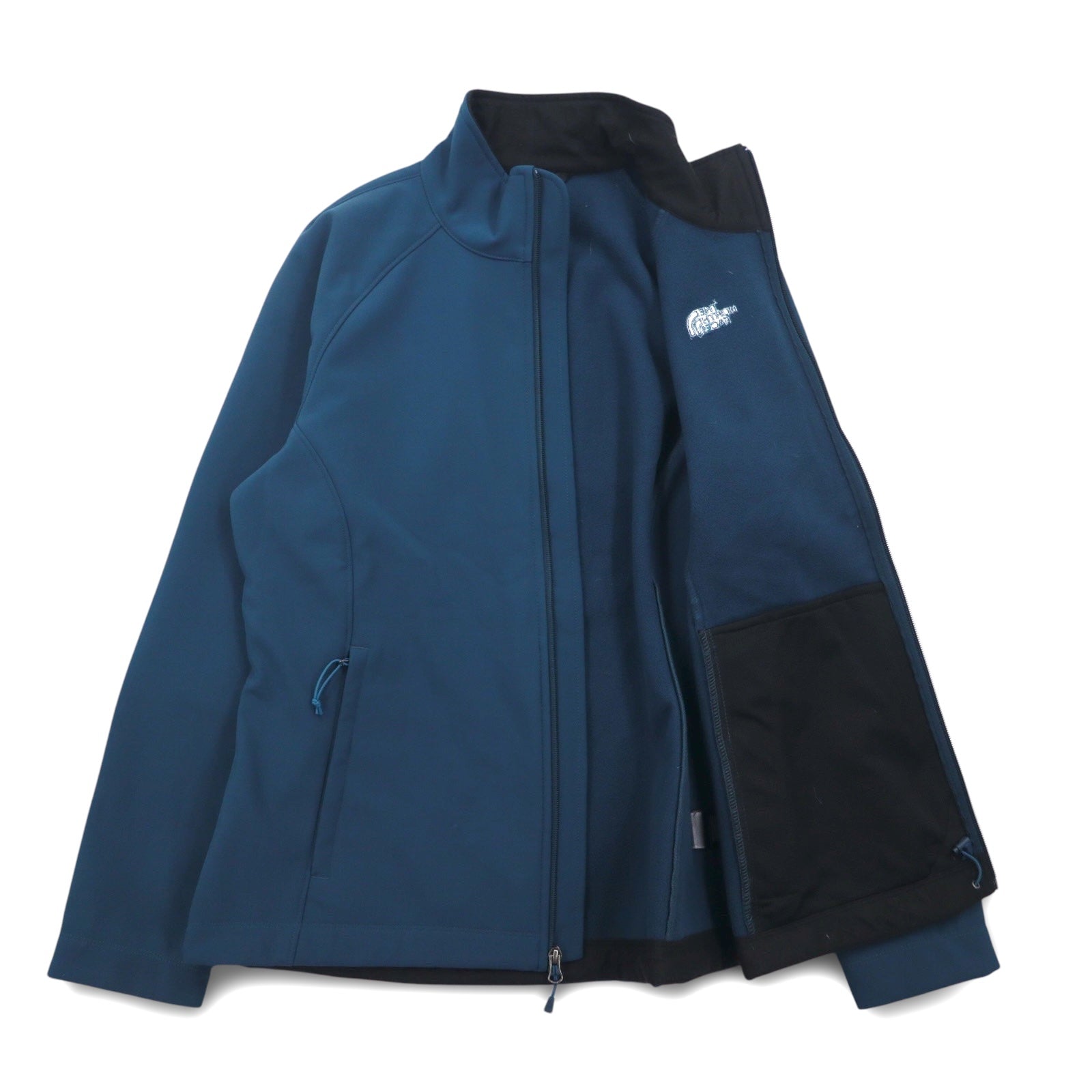 THE NORTH FACE WINDWALL Softshell Jacket XL Blu Fodera in pile NF00CP5B