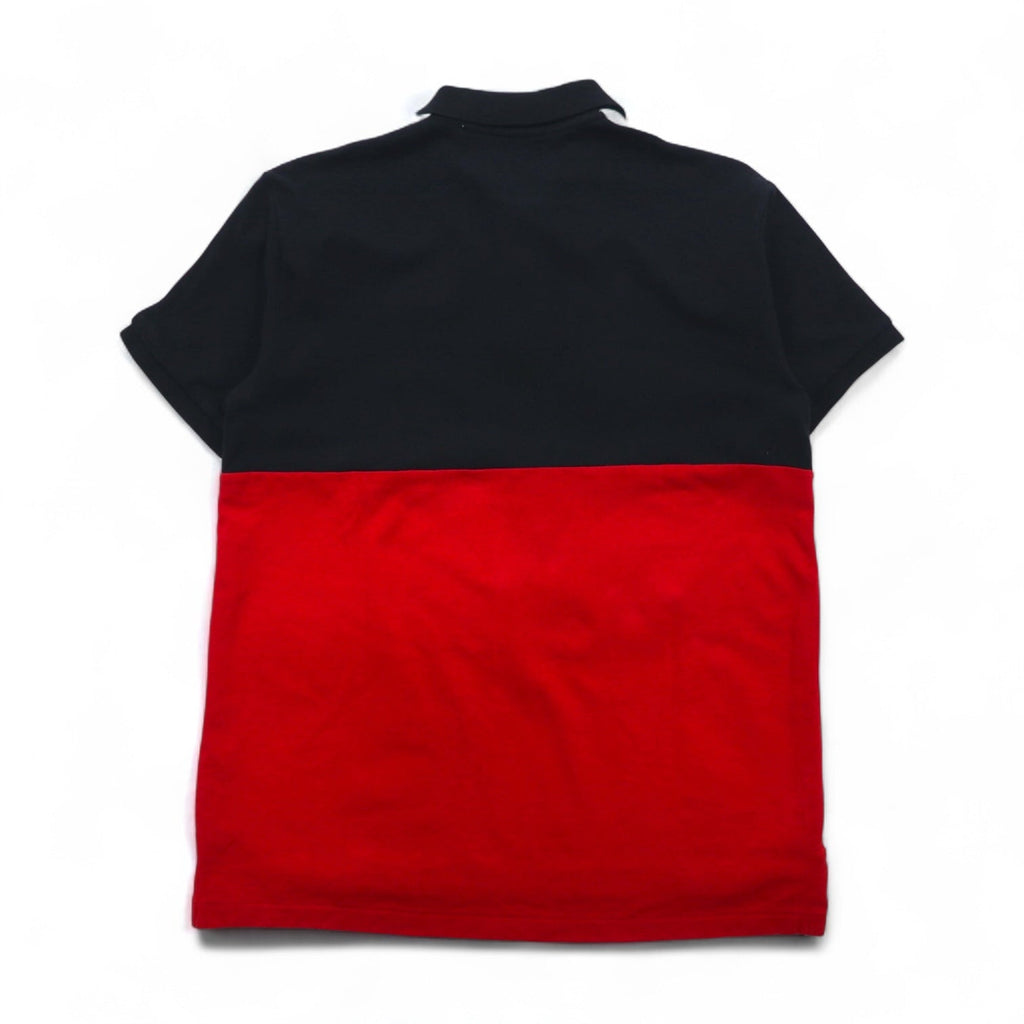 POLO RALPH LAUREN Polo ricamata Big Pony M Nero Rosso Piquet Stemma Toppa