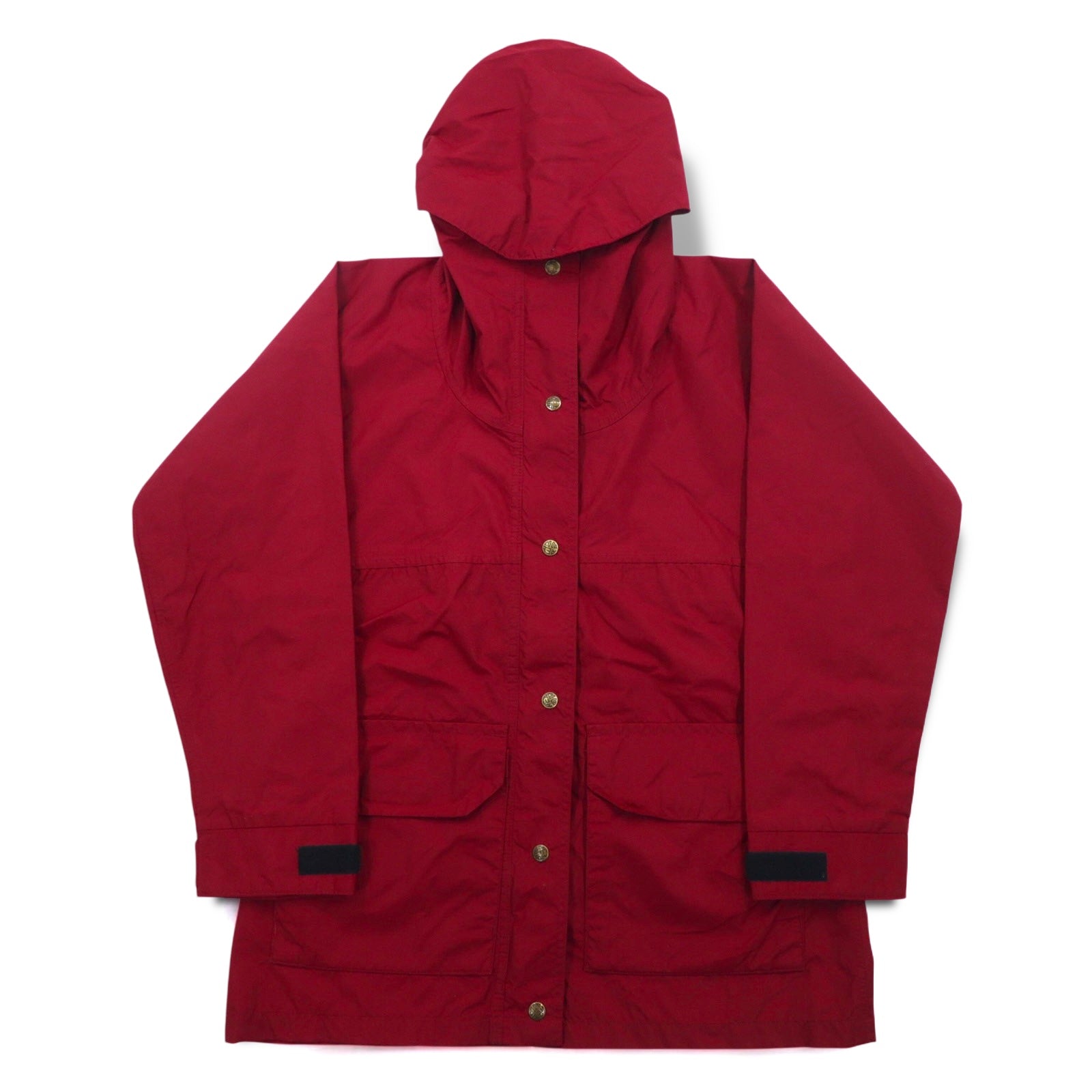 REI anni '80 GORE-TEX Gore-Tex doppia zip giacca a vento M rosso nylon impermeabile etichetta bianca