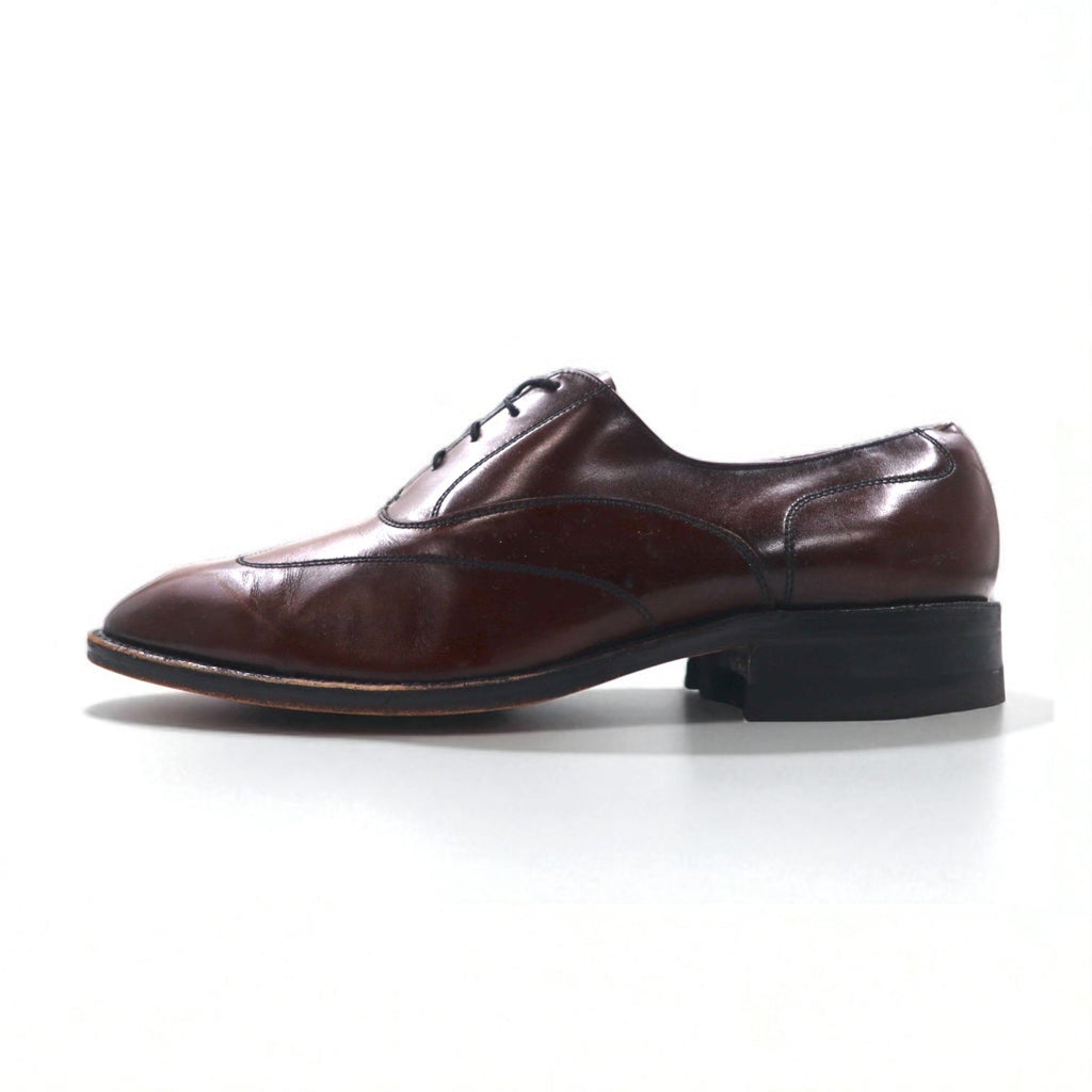 Scarpe eleganti stringate Sears EASY FLEX wingtip, Made in USA, 27 cm, pelle marrone