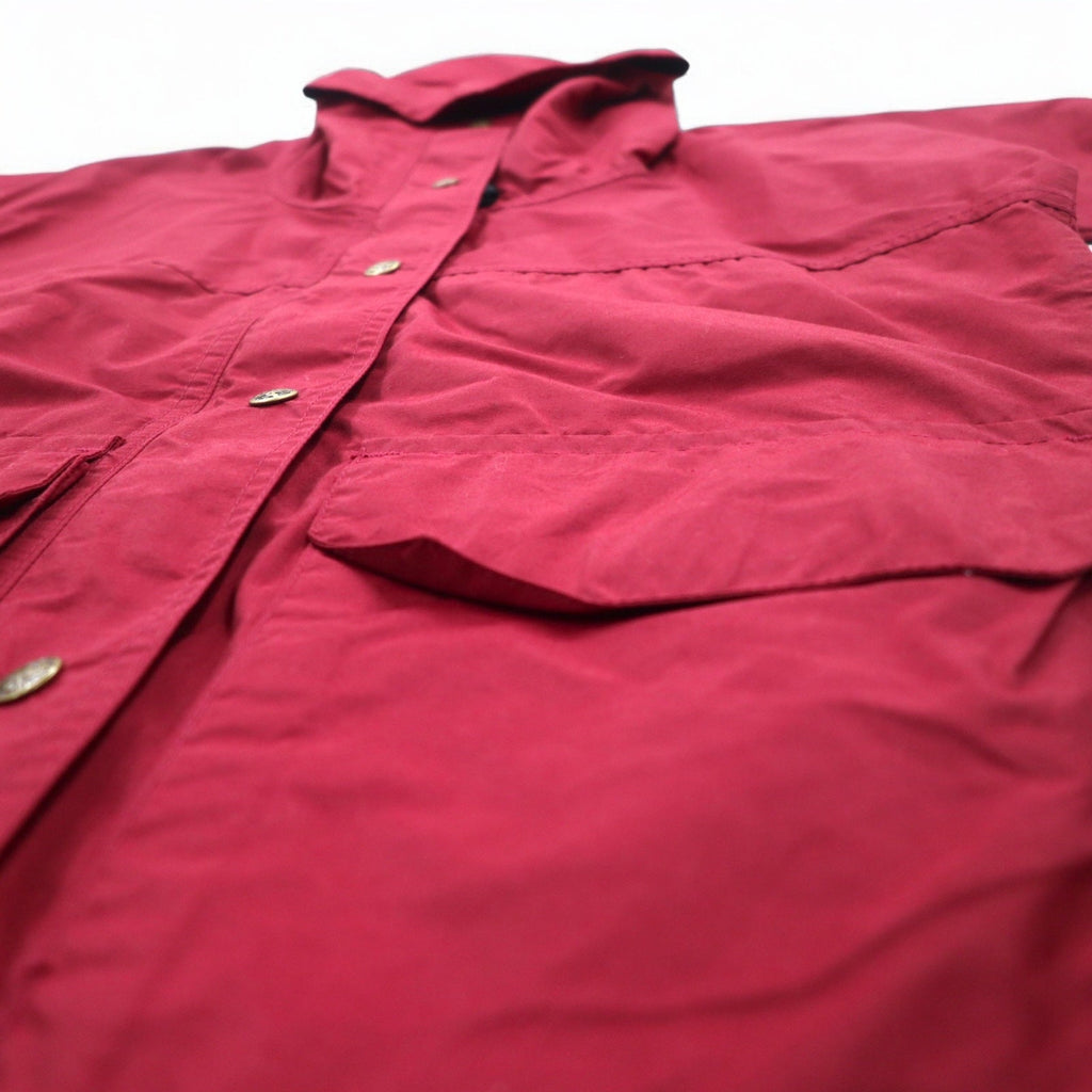 REI anni '80 GORE-TEX Gore-Tex doppia zip giacca a vento M rosso nylon impermeabile etichetta bianca