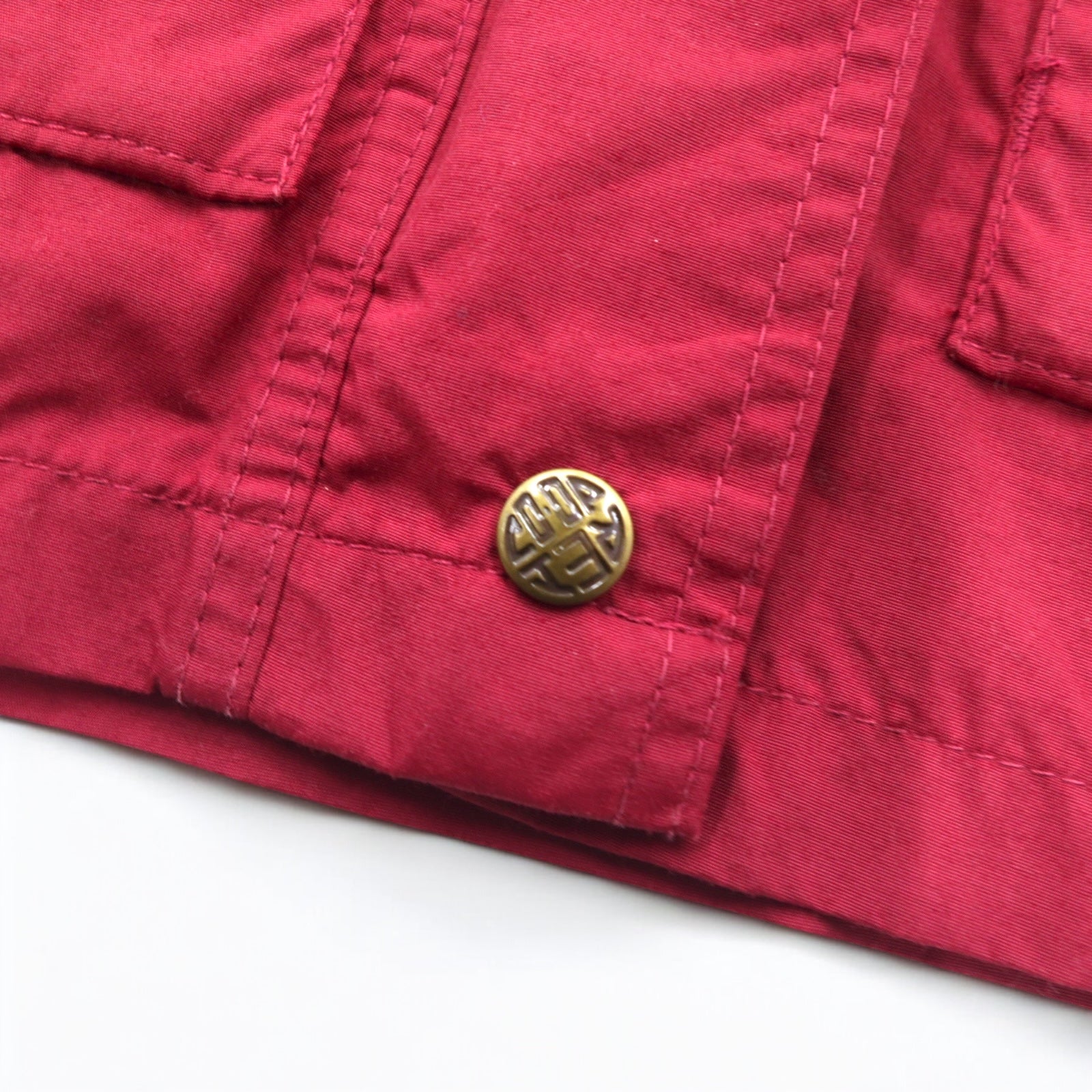 REI anni '80 GORE-TEX Gore-Tex doppia zip giacca a vento M rosso nylon impermeabile etichetta bianca
